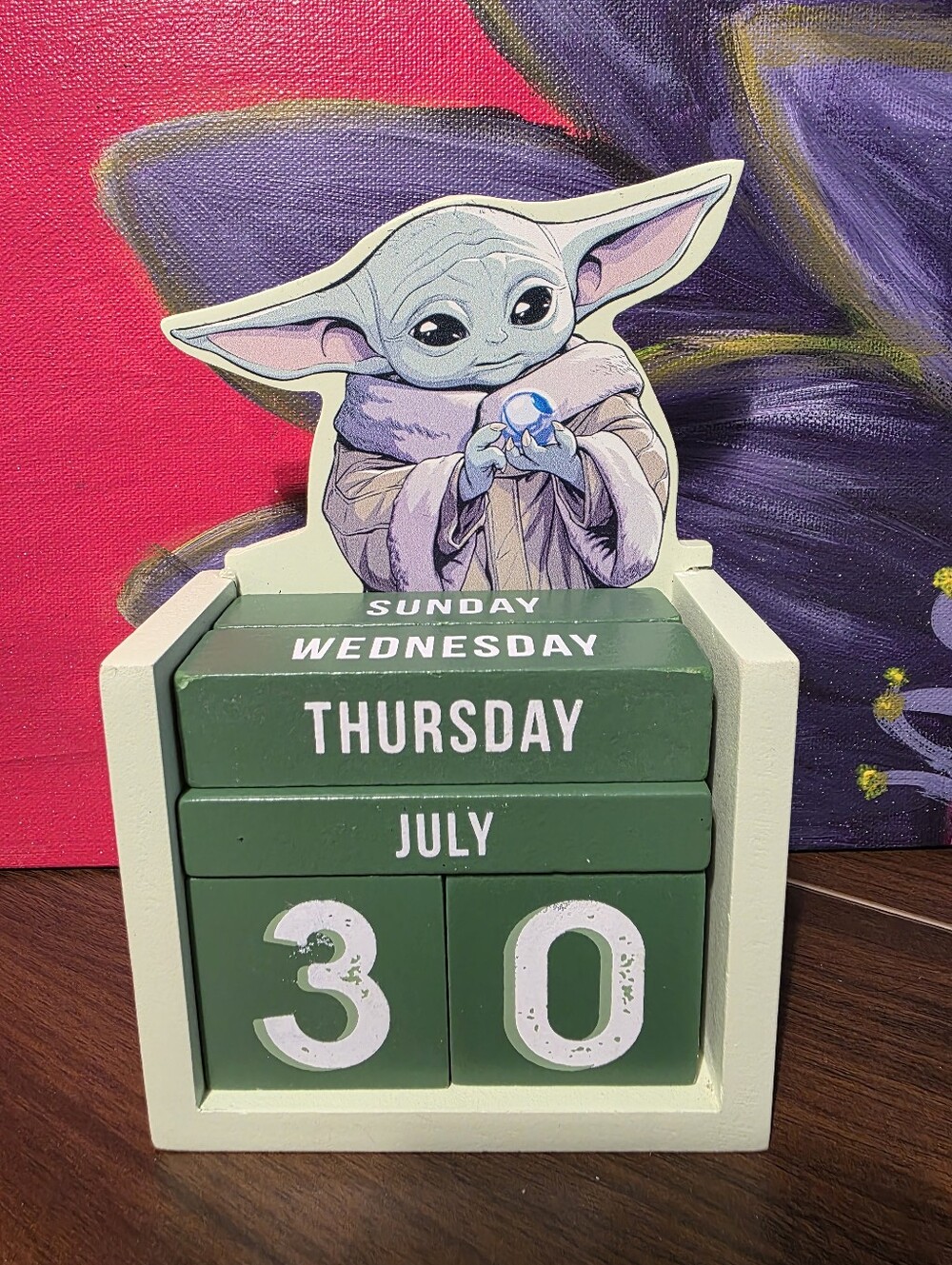 Star Wars The Mandalorian Desk Calendar